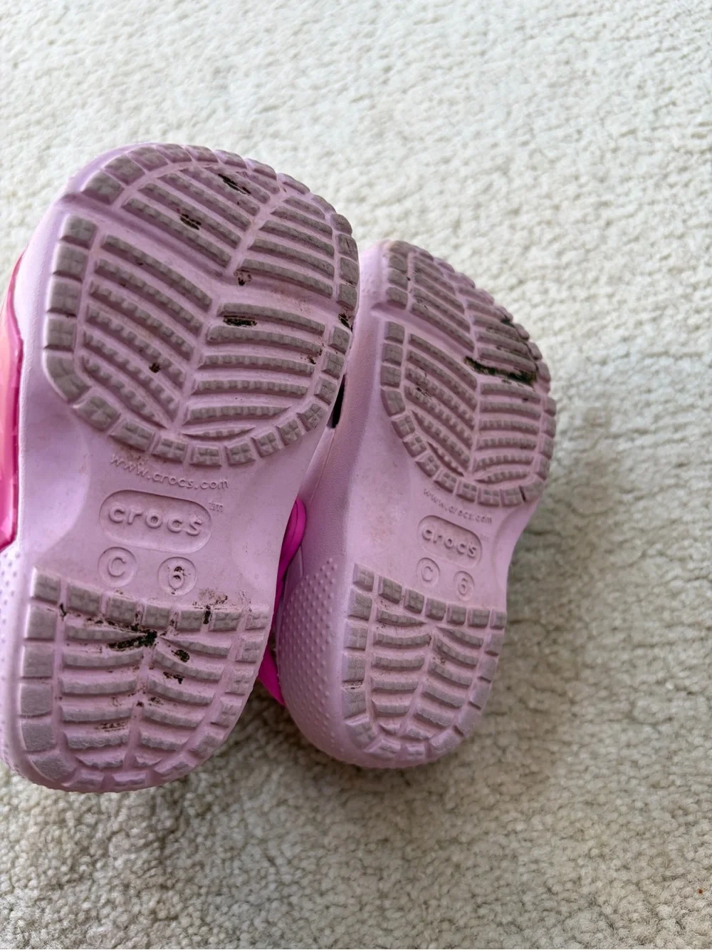 Crocs Toddler Size 6 Pink Paw Patrol Skye Everest Slip On Clogs Sandals